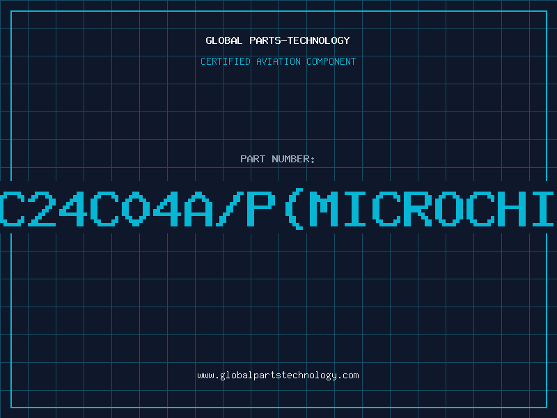 Aviation Part IC24C04A/P(MICROCHIP