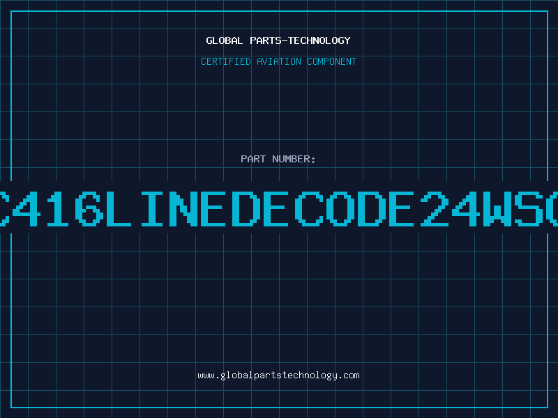 Aviation Part IC416LINEDECODE24WSOT