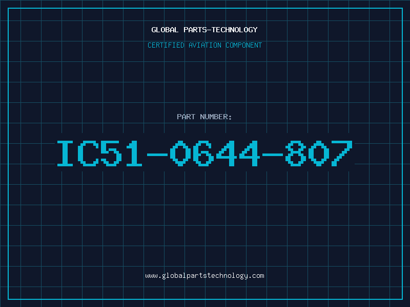 Aviation Part IC51-0644-807