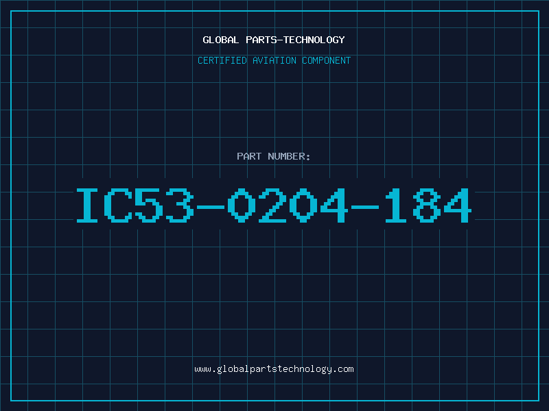 Aviation Part IC53-0204-184