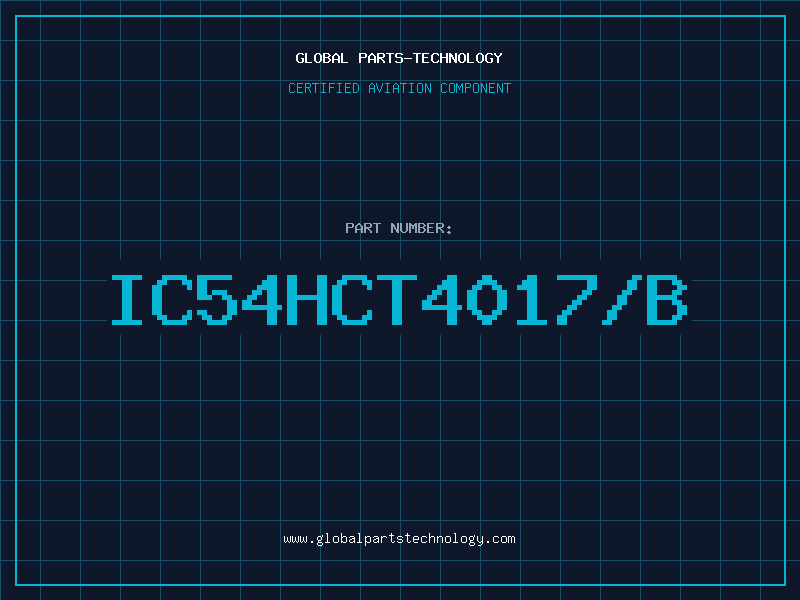 Aviation Part IC54HCT4017/B