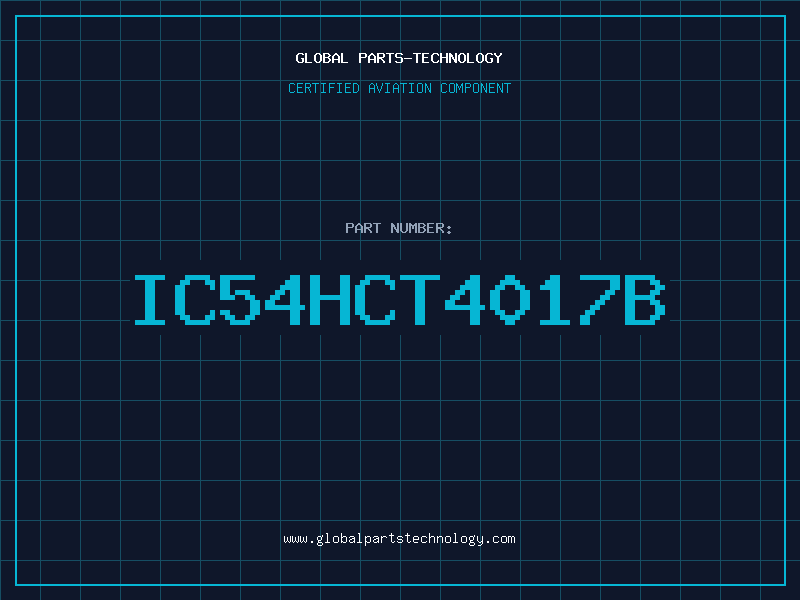 Aviation Part IC54HCT4017B