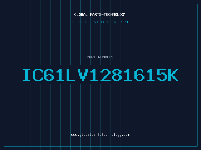Aviation Part IC61LV1281615K