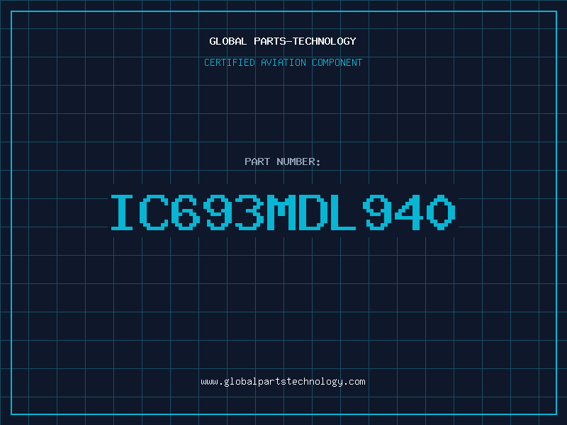 Aviation Part IC693MDL940