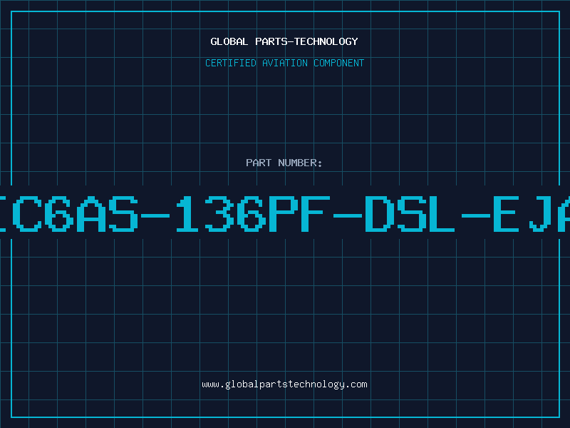 Aviation Part IC6AS-136PF-DSL-EJA