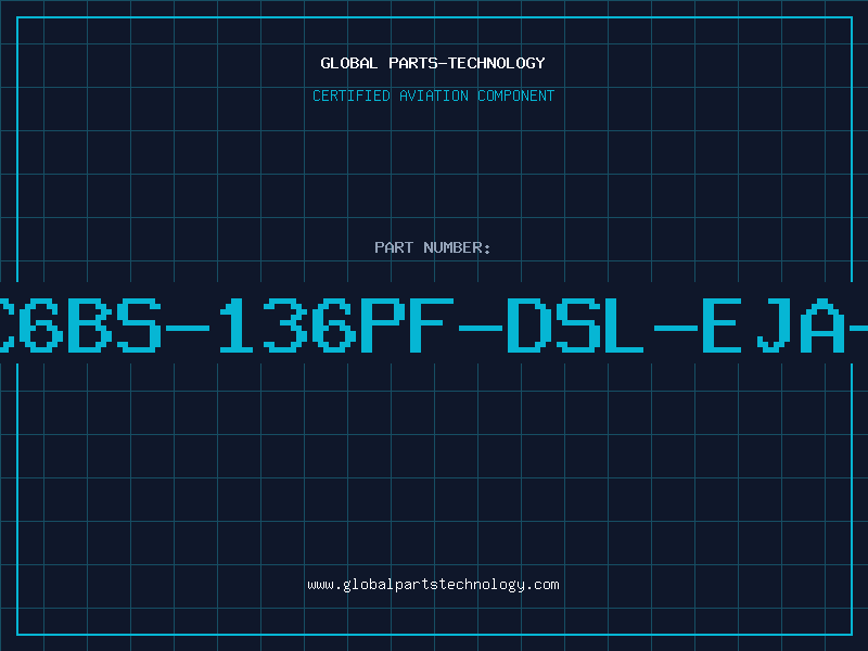 Aviation Part IC6BS-136PF-DSL-EJA-G