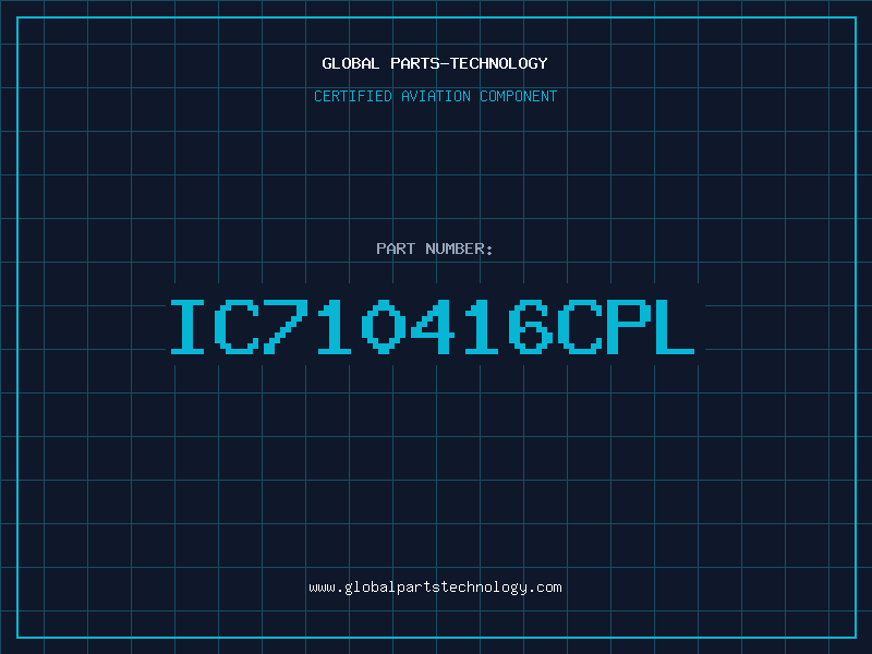 Aviation Part IC710416CPL