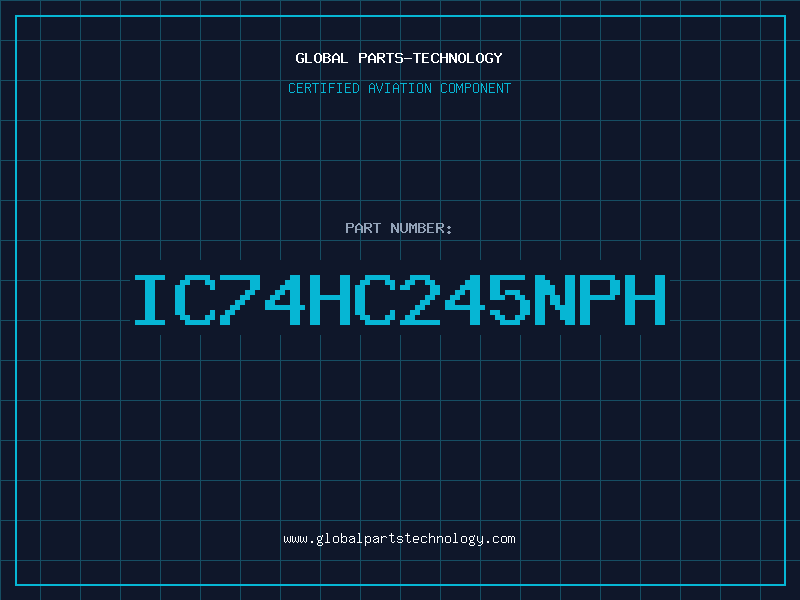 Aviation Part IC74HC245NPH