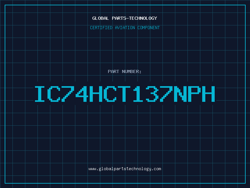 Aviation Part IC74HCT137NPH