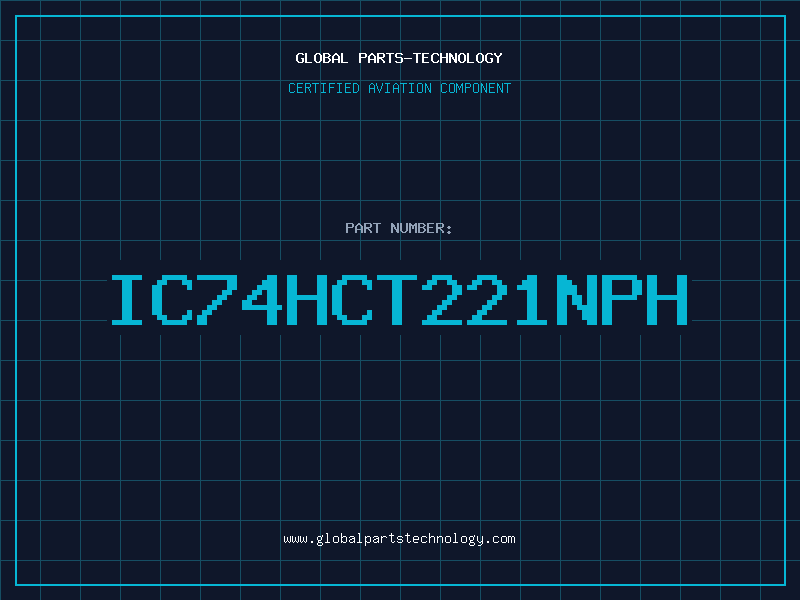 Aviation Part IC74HCT221NPH