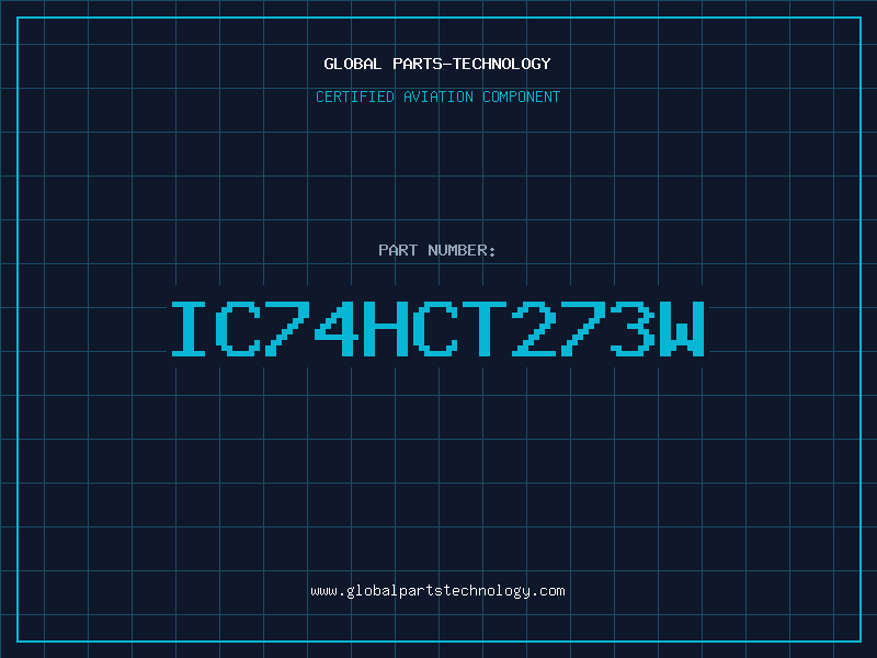 Aviation Part IC74HCT273W