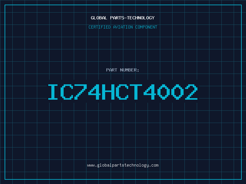 Aviation Part IC74HCT4002