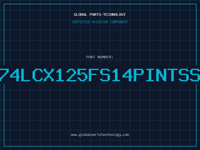 Aviation Part IC74LCX125FS14PINTSSOP