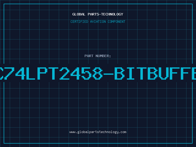 Aviation Part IC74LPT2458-BITBUFFER