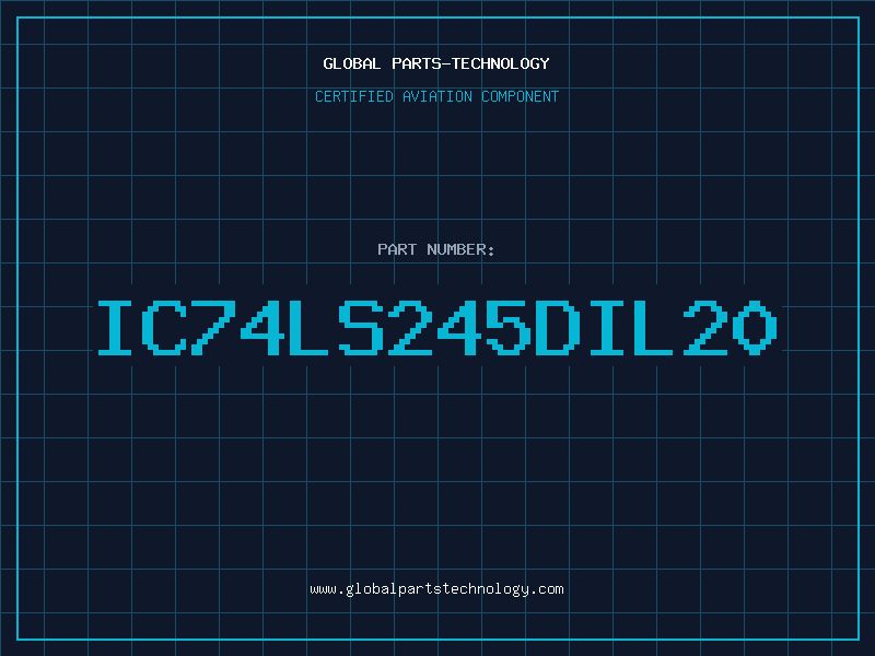 Aviation Part IC74LS245DIL20