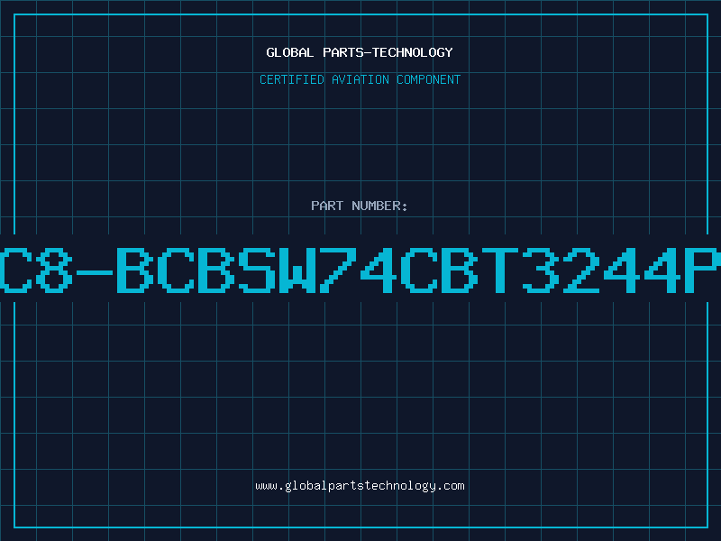 Aviation Part IC8-BCBSW74CBT3244PS