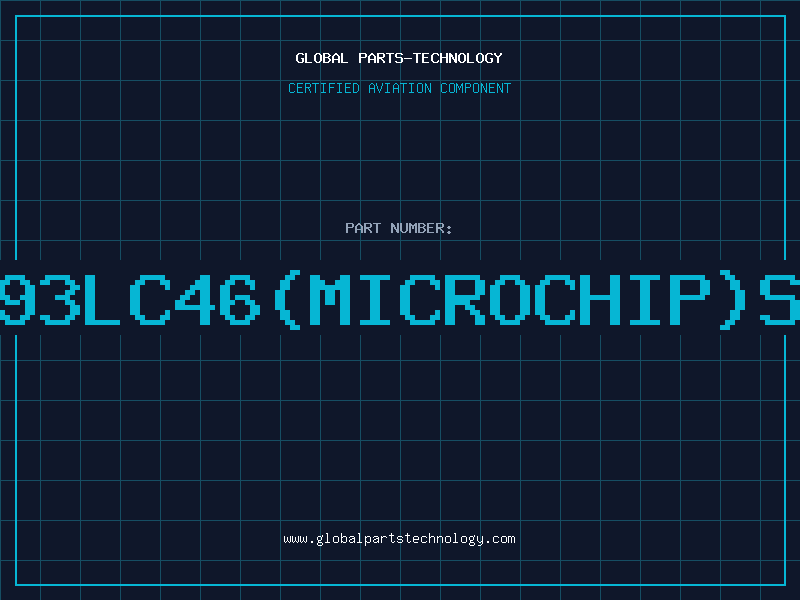 Aviation Part IC93LC46(Microchip)SO8