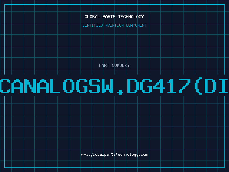 Aviation Part ICANALOGSW.DG417(DIP
