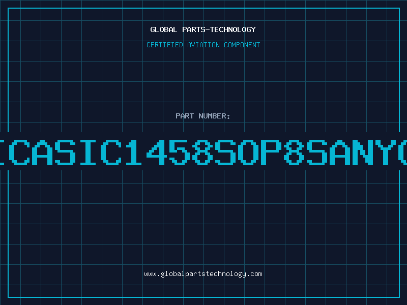 Aviation Part ICASIC1458SOP8SANYO