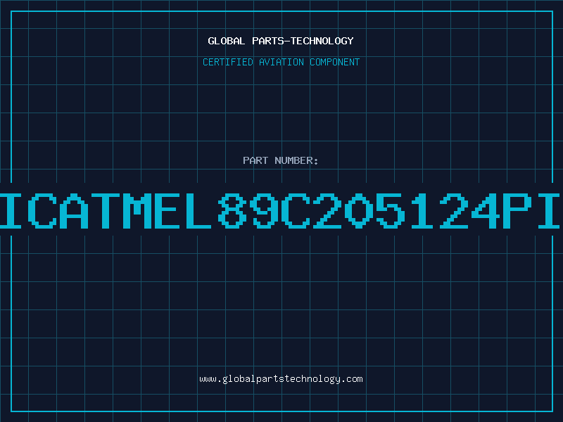 Aviation Part ICATMEL89C205124PI