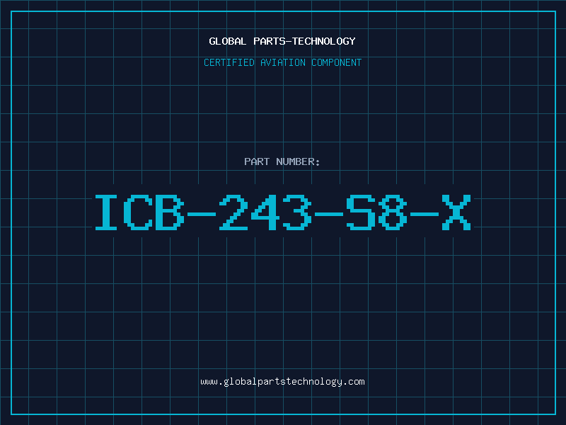 Aviation Part ICB-243-S8-X
