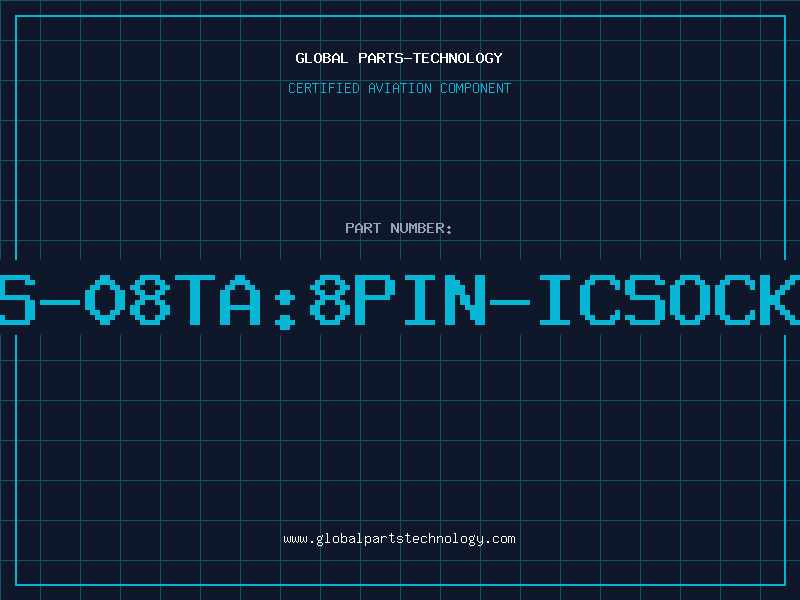 Aviation Part ICS-08TA:8PIN-ICSOCKET