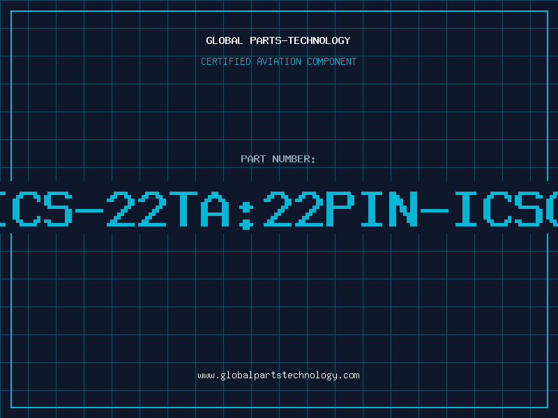 Aviation Part ICS-22TA:22PIN-ICSO