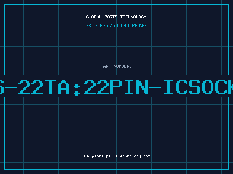 Aviation Part ICS-22TA:22PIN-ICSOCKET