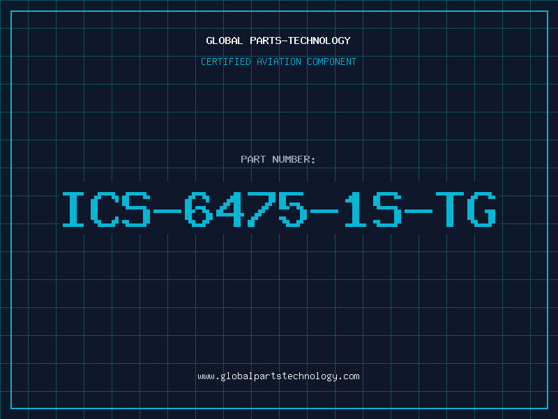 Aviation Part ICS-6475-1S-TG