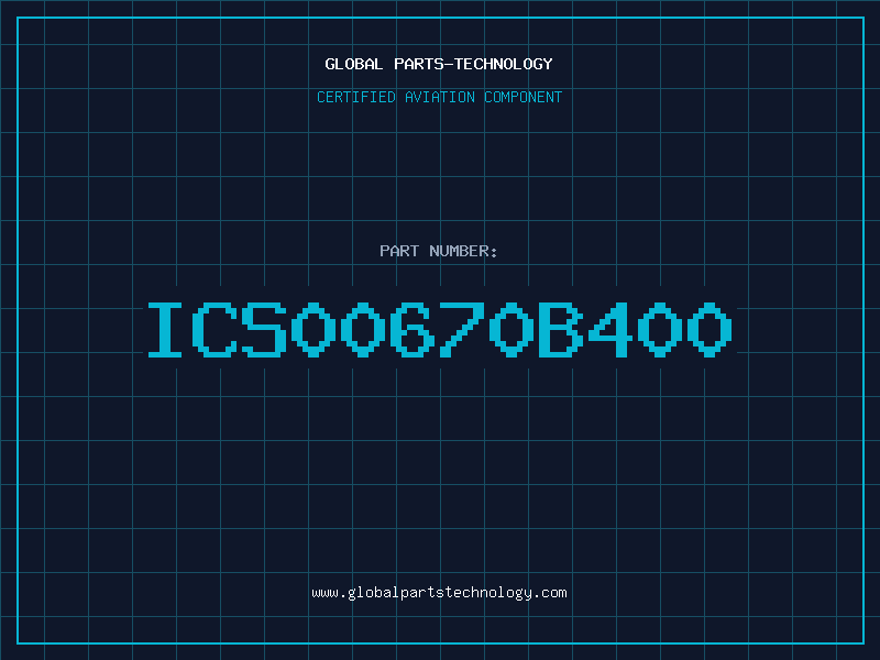 Aviation Part ICS00670B400