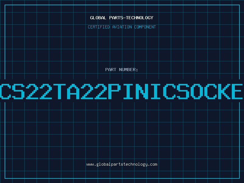Aviation Part ICS22TA22PINICSOCKET
