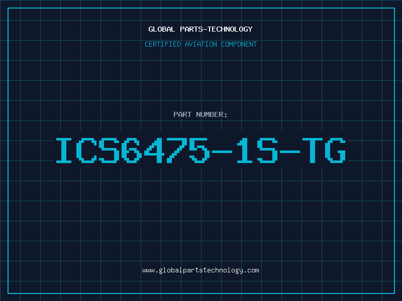 Aviation Part ICS6475-1S-TG