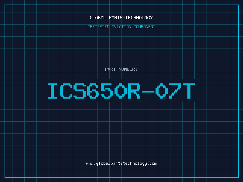 Aviation Part ICS650R-07T
