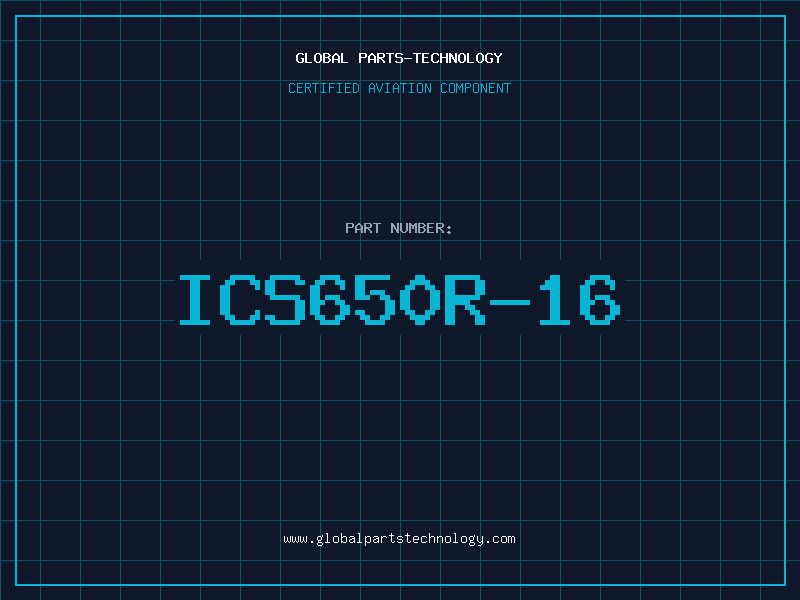 Aviation Part ICS650R-16