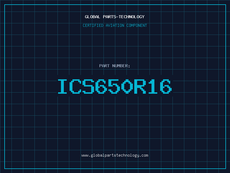 Aviation Part ICS650R16