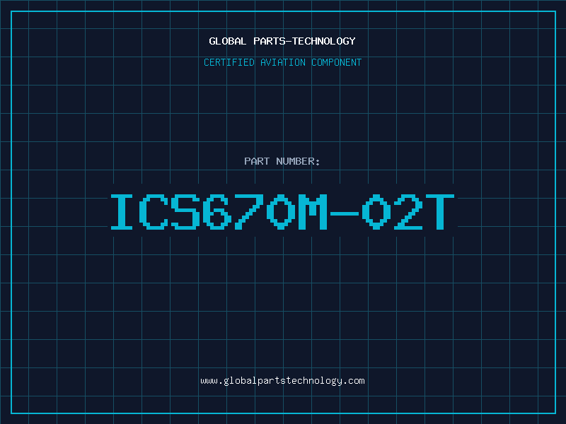 Aviation Part ICS670M-02T