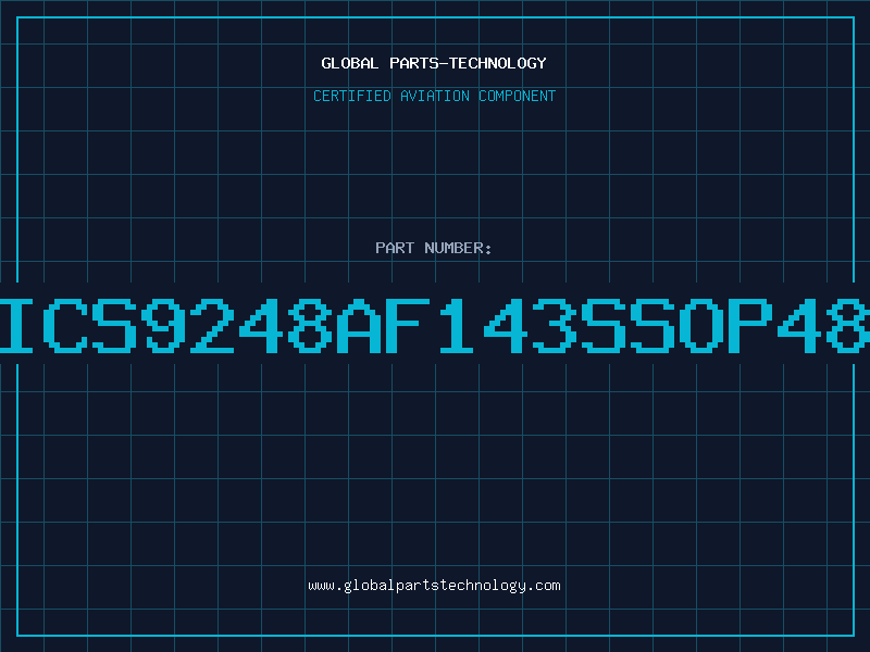 Aviation Part ICS9248AF143SSOP48