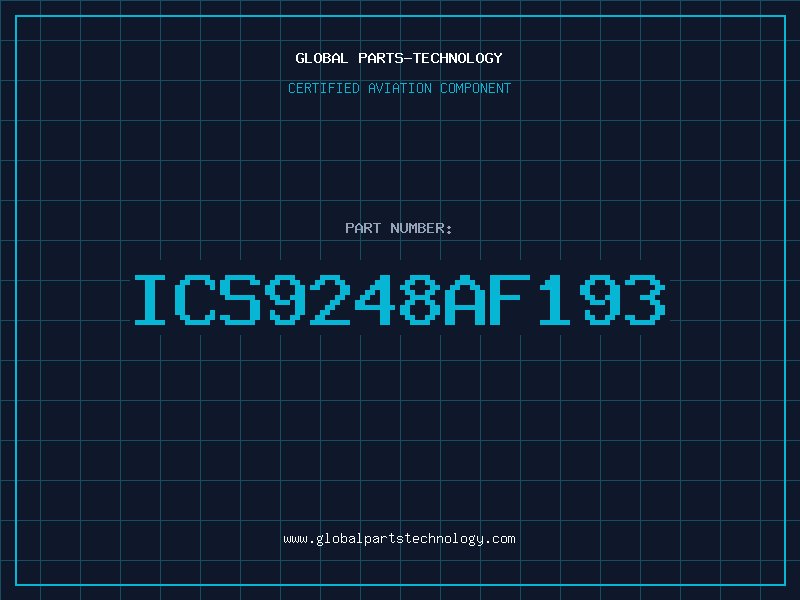 Aviation Part ICS9248AF193