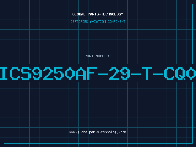 Aviation Part ICS9250AF-29-T-CQ0