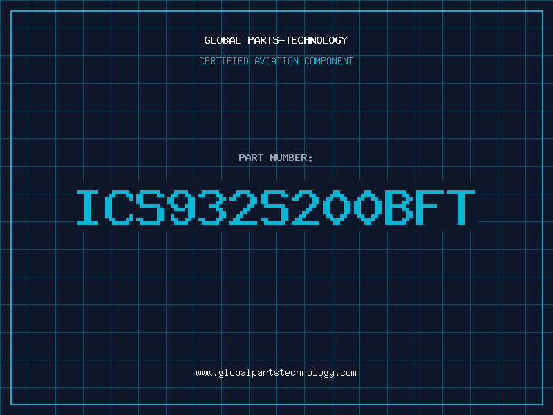 Aviation Part ICS932S200BFT