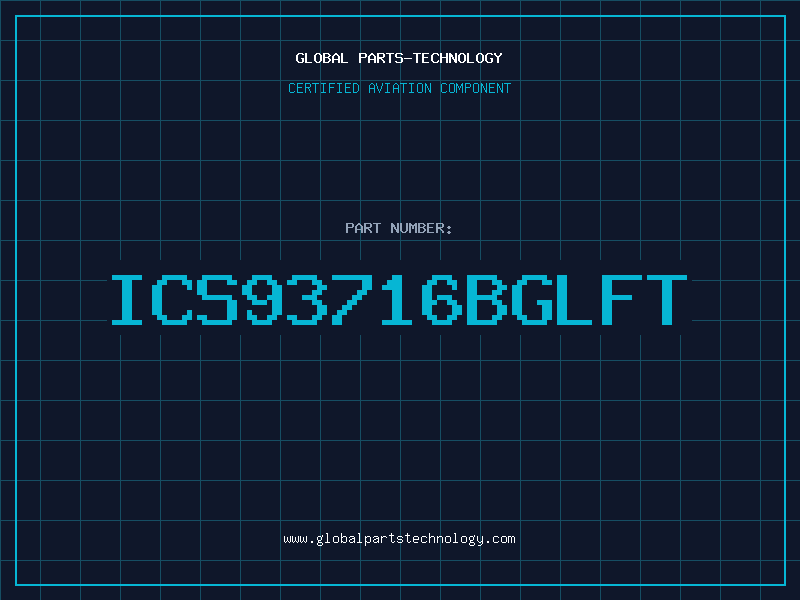 Aviation Part ICS93716BGLFT