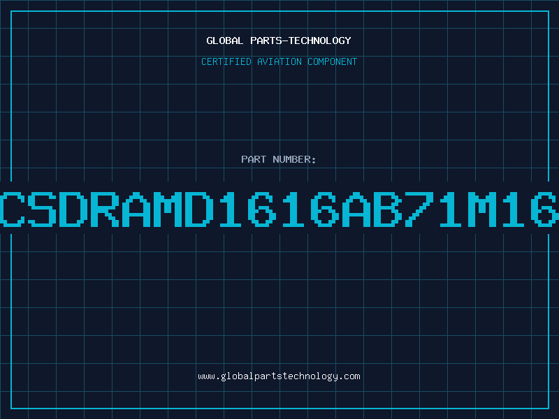 Aviation Part ICSDRAMD1616AB71M16A