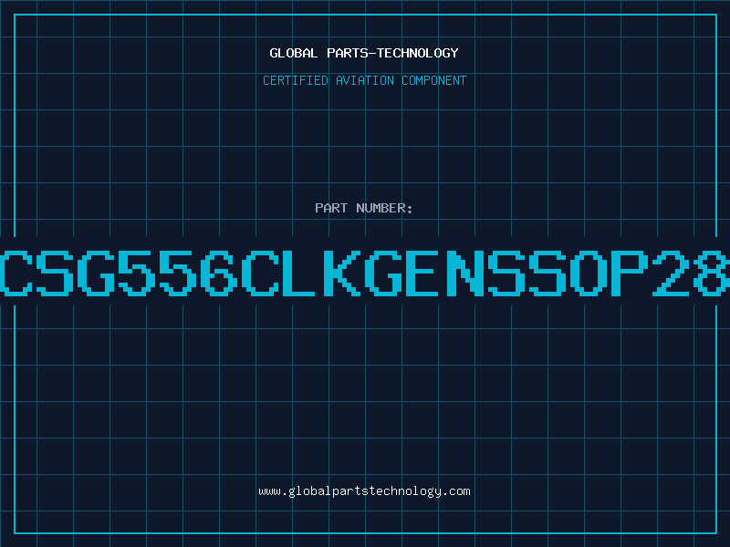 Aviation Part ICSG556CLKGENSSOP28P
