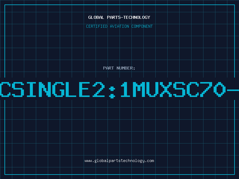 Aviation Part ICSINGLE2:1MUXSC70-6