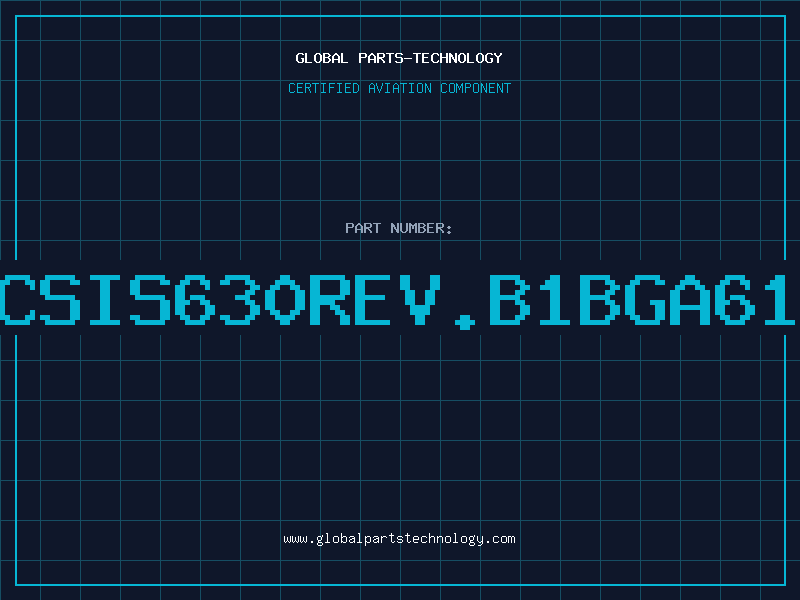 Aviation Part ICSIS630REV.B1BGA618