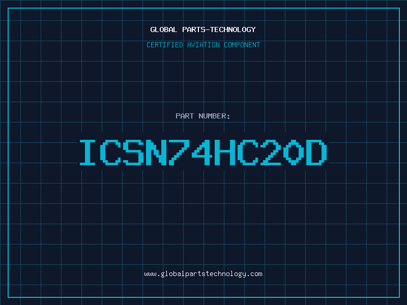 Aviation Part ICSN74HC20D