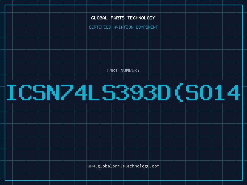 Aviation Part ICSN74LS393D(SO14