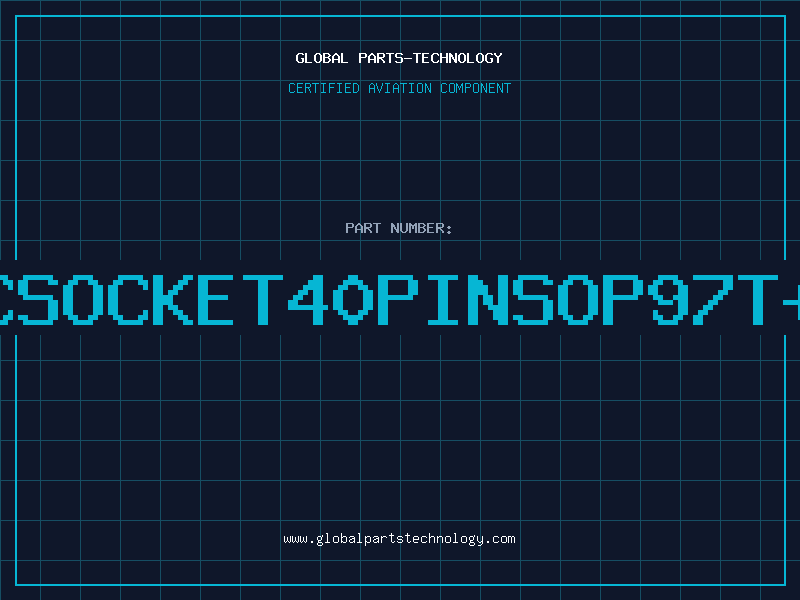 Aviation Part ICSOCKET40PINSOP97TR