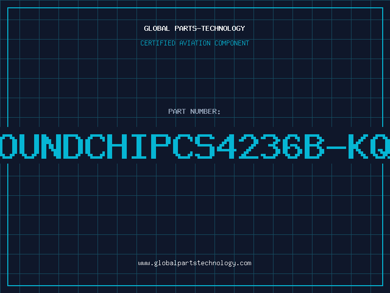 Aviation Part ICSOUNDCHIPCS4236B-KQV.E