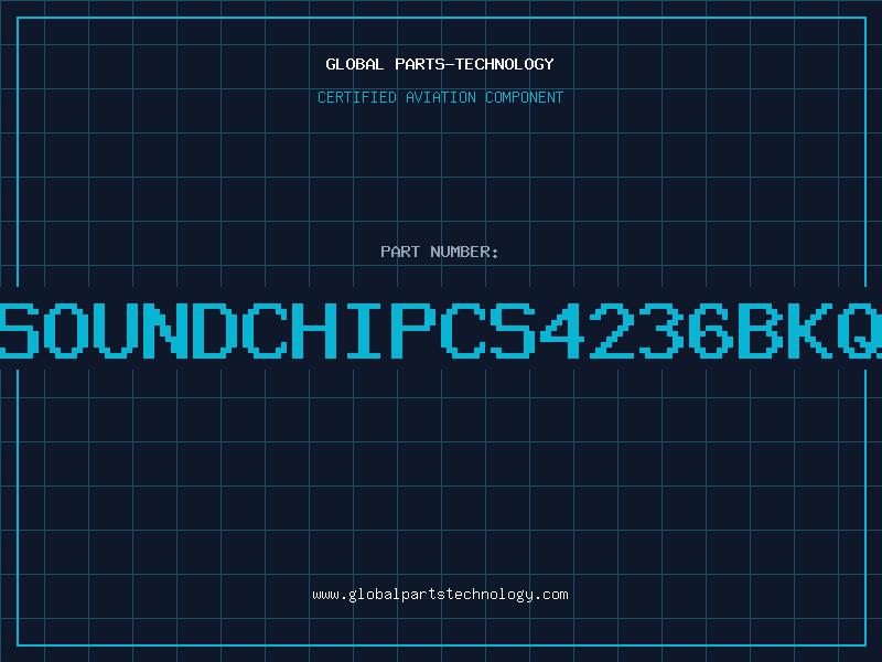 Aviation Part ICSOUNDCHIPCS4236BKQVE